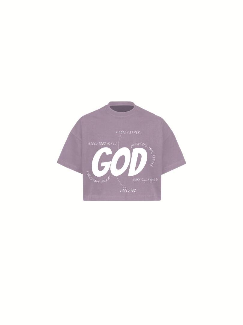 The God Shirt - Crop Box Shirt image