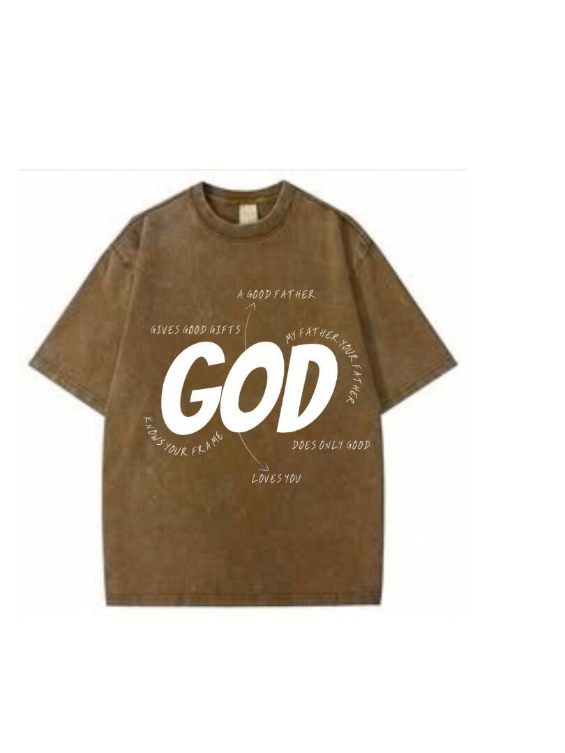The God shirt - Acid Wash. image