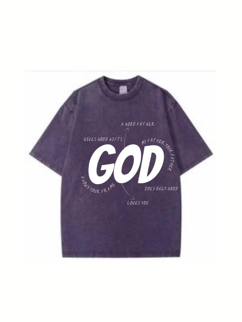The God shirt - Acid Wash. thumbnail 2